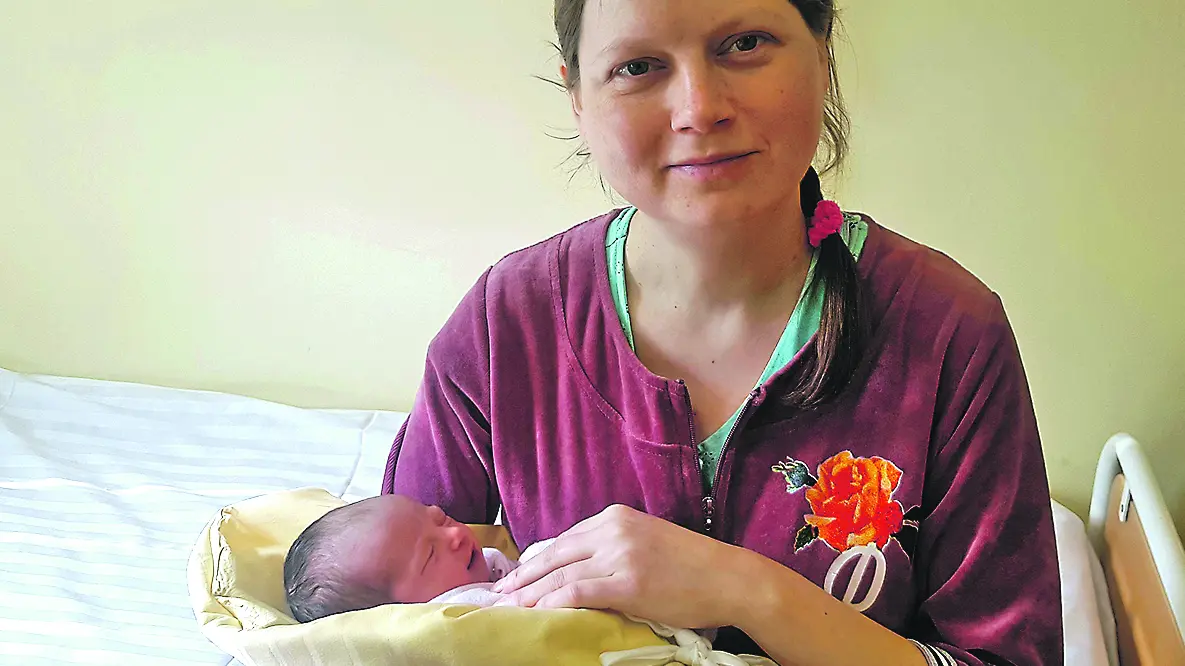 Przy urodzeniu w regionie pilzneńskim w Marinę zagrała ukraińska pielęgniarka